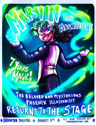 Marvin the Magnificent Poster