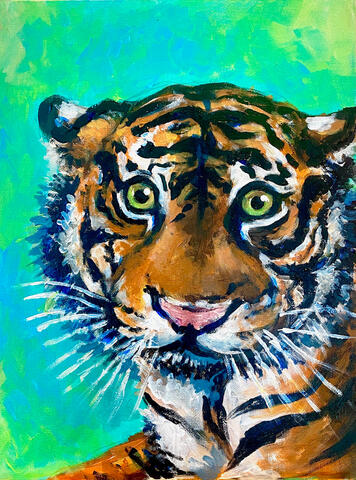 Tiger Painting